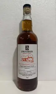 Springbank Hand Filled Distillery Exclusive Single Malt Scotch Whisky 59.5%