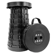 ASR Outdoor Portable Telescoping Collapsible Stool with Carry Handle