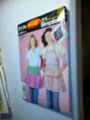 Simplicity Misses' Aprons Pattern 4740 Size A S-L