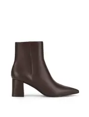 Yates Ankle Boots - Chocolate Brown Leather