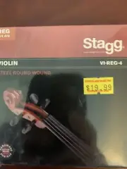 Stagg Violin 3/4 And 4/4 Set Of 4 Strings