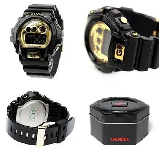 【金台鐘錶】CASIO卡西歐 G-SHOCK 200米 防水 男錶 時尚配色 (黑金狂潮) GD-X6900FB-1