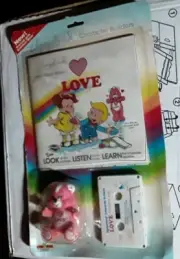 Wee Win Toys Galatian Bears!! Book, Toy Bear & Cassette!! 1986 Free ship Love