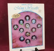Bette Ashley Designs Cross Stitch Pattern Leaflet - Mini Wreaths