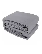 [Instahut] Rectangle Shade Sail 6x8m 280gsm in Grey