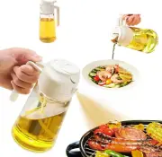 17Oz Oil Dispenser Bottle for Kitchen 2 in 1 Olive Oil Dispenser Bottle for K...