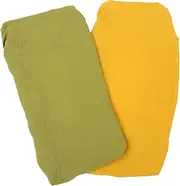 Hoement Changing Table Pad Cover Nappy Change Mat Liners Elastic Changing Pad Sheets Reusable for Boys