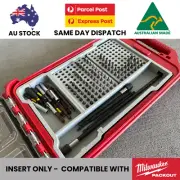 Milwaukee Packout Driver Bit Storage Insert for Compact Organiser (INSERTS ONLY)