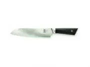 Mercer Culinary M13786 7" Full Tang Super Steel Damascus Santoku Knife