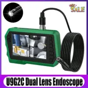 Dual Lens 1080P HD Endoscope Industrial Borescope Inspection Camera with LED