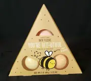 Asquith & Somerset Honey Scent Bath Fizzzers You're Bee-utiful - 3 Pcs Box Set