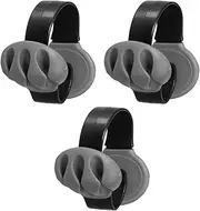 uxcell Cable Clips, 3 Pcs Desk Cord Organizer Wire Holders for Cords Phone Charger USB Cables Nightstand Home Office Car, Black