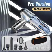ANYMOB Vacuum Cleaner With Bag Blue Gray Pro 4 Filters 3in1 Car Updated Cordless Home Appliance Dual Use