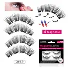 Magnetic Lashes - Double Wispies- False/Fake Eyelashes wispies - No Glue Needed