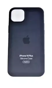 Apple iPhone 14 Plus Silicone Case with MagSafe - Midnight Authentic NEW