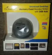 NEW! ProMaster USB 2.0 Multi Memory Card Reader SD/MS SDHC with USB HUB #4081