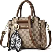 [PHEVOS] Women Handbags and Purse Tote Bags Ladies Satchel Shoulder Bag Retro Top Handle Hobo Purse
