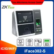 ZKTeco iface302-S WIFI/ID/IC Time Attendance Machine Fingerprint Face Time Clock
