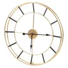Wall Clock Electrostatic Spray Paint Round Simple Design Silent Wall Clock For H