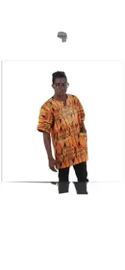 Mens Kente Dashiki -XL