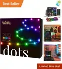 200 LED Waterproof RGB Strip - 33ft Smart App-Controlled Adjustable Lights