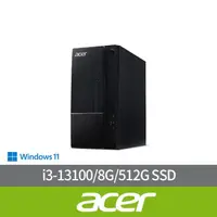 在飛比找momo購物網優惠-【Acer 宏碁】i3四核電腦(Aspire TC-1770