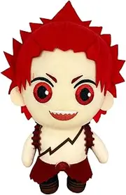 My Hero Academia S2- Kirishima Hero Costume Plush 8"H