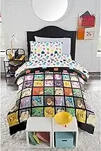 Pokémon, Kanto Favorites Twin Bed in a Bag Set, 64" x 86", Multi Color