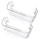 UPGRADED 2Pack 240323002 Refrigerator Door Bin Shelf Compatible with Frigidaire