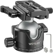 EH46L Tripod Ball Head with Lever Release, 46mm Low Profile Heavy Duty Ball H...