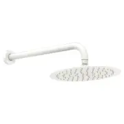 Kaya Shower Arm Set, Matte White