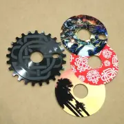 ODYSSEY BMX BIKE DISCOGRAM BICYCLE SPROCKET BLACK 25T PRIMO CULT FIT SUNDAY