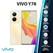 (Unlocked) VIVO Y78 5G 8GB+256GB Dual SIM Octa Core Android Cell Phone - GOLD
