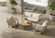 AL PARAISO 4 Piece Outdoor Lounge Setting