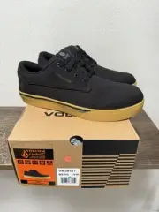 Volcom Workwear True Composite Toe Work Shoes VM30117 Black NIB Men’s Size 10 W