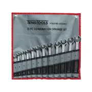 Teng 6512MM1 - Combination Spanner Set - 12 Piece Metric 8mm - 19mm