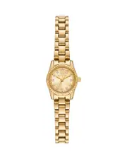 Michael Kors Lexington Three Hand Gold Tone Stainless Steel Watch, 19mm