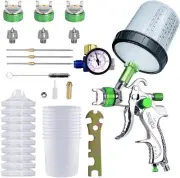 HVLP Paint Sprayer with 10pcs 600ML Mixing Quick Cup,Spray Paint Gun Set Contain