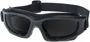 Motorcycle Riding Goggles: Heavy-Duty Riding Goggles No Foam Design W/Hard Case,