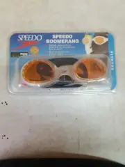 Speedo Boomerang Swim Goggles; NIB