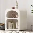 Coffee Table Bedside Table Black Modern Design Storage Cabinet Small Frame Cave