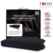 Eroticgel QUEEN Waterproof Fitted Sheet Nuru Massage Bedsheet Cover Protector