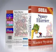 Sega Master System Case - NO GAME - Space Harrier