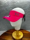 Under Armour Women's Hat Cap Adult Strapback Adjustable Sun Visor Bright Pink
