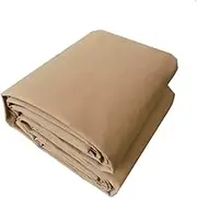400x500cm Heavy Duty Army Canvas Tarp Tarpaulin Sun Blocked Waterproof Dustproof