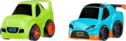 Little Tikes Crazy Fast Cars 2-Pack Hyper Highway, Hyper Car Themed Pullback Toy