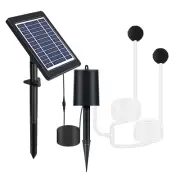 Stone Aerator Pond Oxygenator Solar Powered Pump AUS NEW P7F0