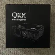 QKK Mini Projector 5500 Portable Projector
