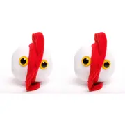 2x Giant Microbes Chicken Pox Virus Human Biology Plush Cuddle Stuffed Toy