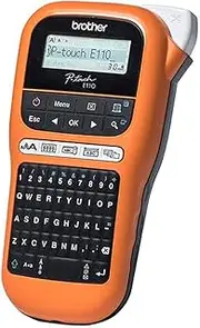 Brother E110VP P-Touch Handheld Label Printer